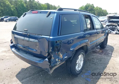 2002 Jeep Grand Cherokee Laredo из США, поврежденный, VIN 1J8GW48SX2C270339